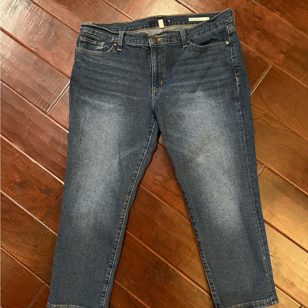 Code Bleu Women's Blue Boyfriend Jeans